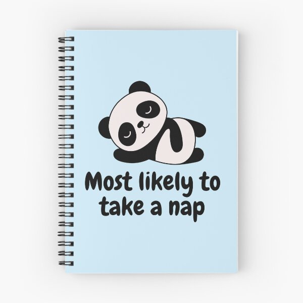 Item preview, Most Likely to Take a Nap | Sleepy Panda 1 designed and sold by MrDoze.