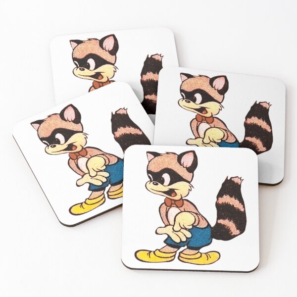 Item preview, vintage comic racoon designed and sold by Angello-Sempai.