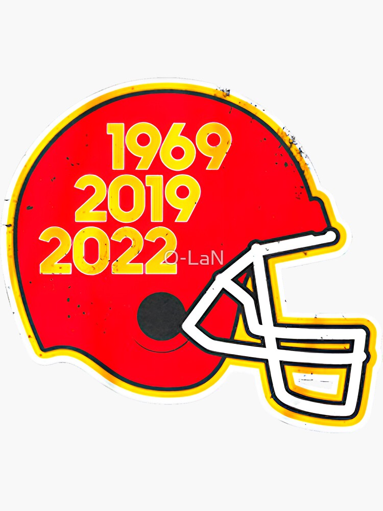 Kansas City Chiefs: 2022 Helmet - NFL Removable Adhesive Decal