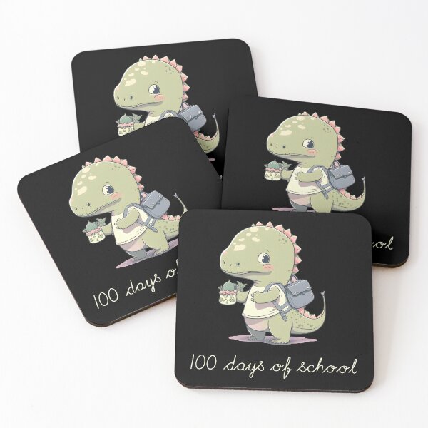 Item preview, 100 Days of School Cute Dino Funny Vintage Dinosaur designed and sold by SecretDicer.