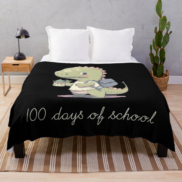 Item preview, 100 Days of School Cute Dino Funny Vintage Dinosaur designed and sold by SecretDicer.
