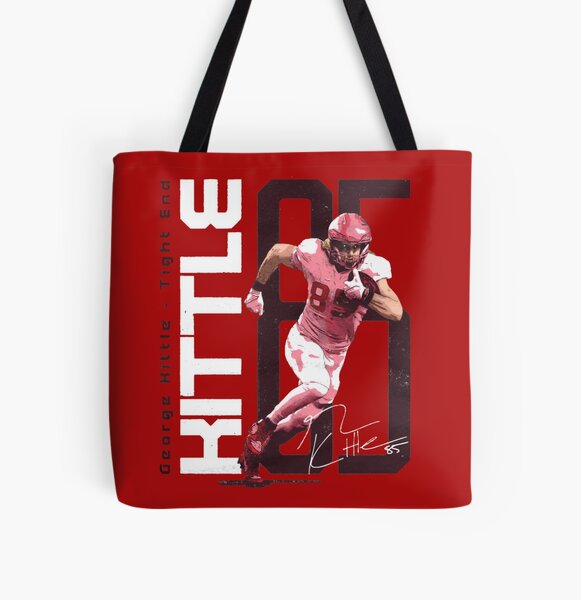 George Kittle Tote Bag Print #1243552 Online