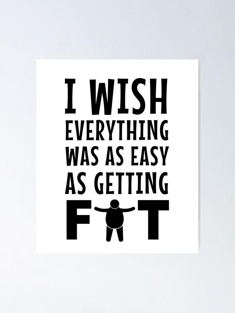 Wish Everything Easy As Getting Fat Triblend Racerback Tank