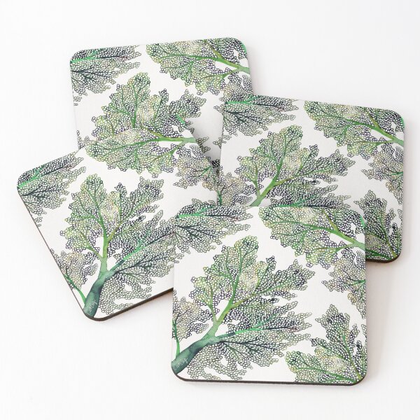 Item preview, Sea Fan Coral – Sage designed and sold by Cat Coquillette.