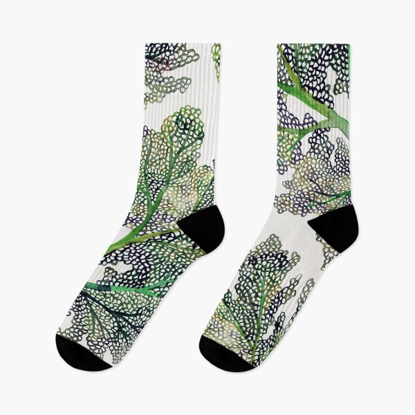 Item preview, Sea Fan Coral – Sage designed and sold by Cat Coquillette.