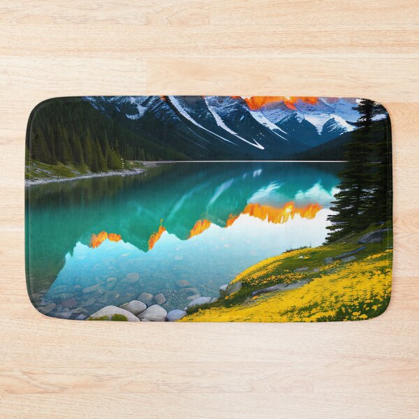 Item preview, Emerald Lake Reflections: A Captivating Landscape designed and sold by D3monic.