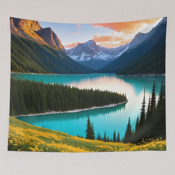 Item preview, A Hidden Gem: Discovering Emerald Lake and its Enchanting Fairy Pools designed and sold by D3monic.