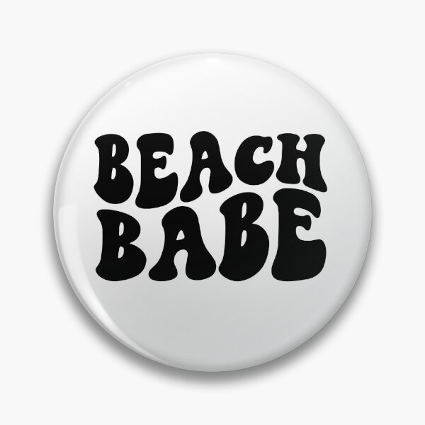 Item preview, Beach Babe Black Retro Graphic Bridal Party Gifts for Bachelorette Party designed and sold by mysticblvd.
