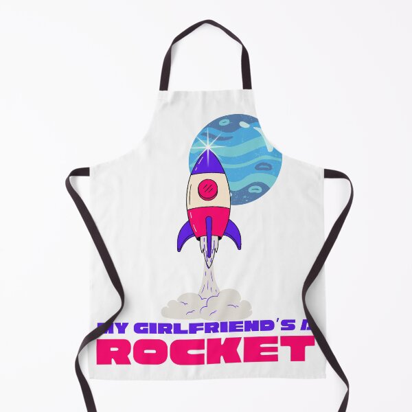 Item preview, My Girlfriend’s a Rocket designed and sold by Martzart.