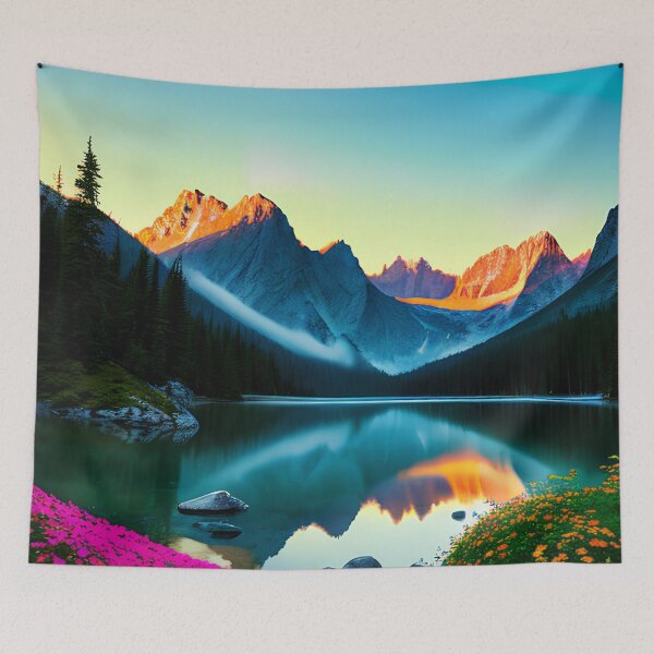 Item preview, A Fairytale Landscape: Emerald Lake's Enchanting Fairy Pools designed and sold by D3monic.