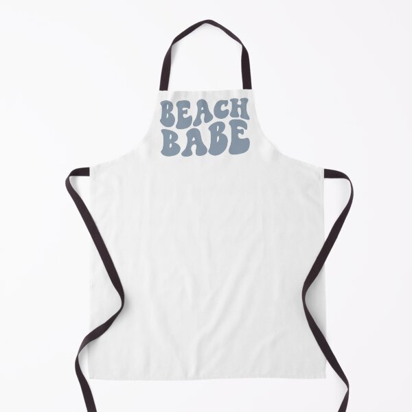 Item preview, Beach Babe Dusty Blue Retro Graphic Bridal Party Gifts for Bachelorette Party designed and sold by mysticblvd.