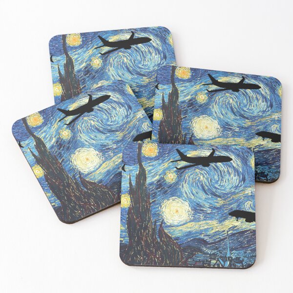 Item preview, Planes, Van Gogh’s The Starry Night designed and sold by CastlesClassics.