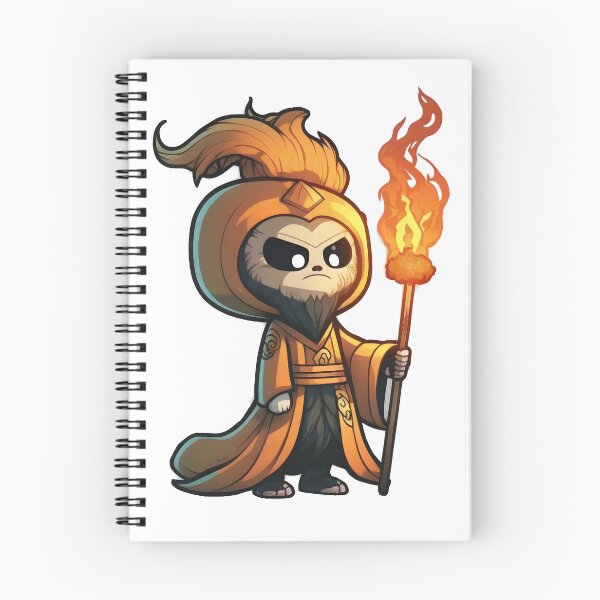 Aperçu de l'œuvre Singe mage du feu créée et vendue par OnikDes.