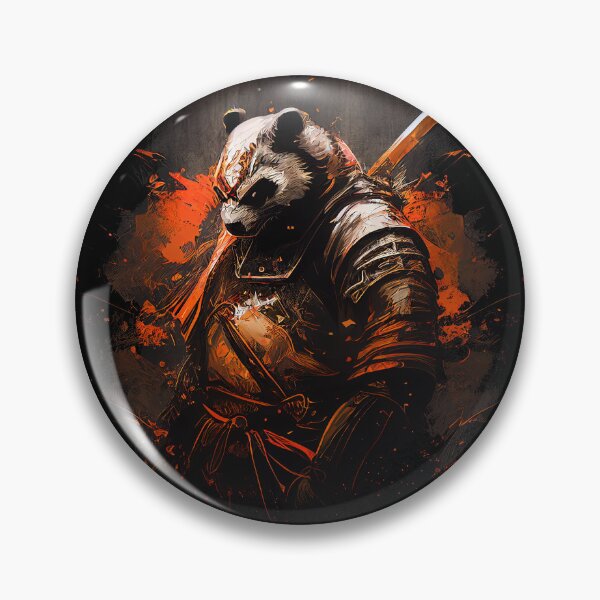 Item preview, Panda Samurai: Master of the Bamboo Blade designed and sold by DuxDesigns.