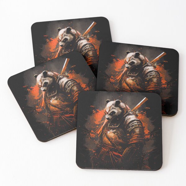 Item preview, Panda Samurai: Master of the Bamboo Blade designed and sold by DuxDesigns.