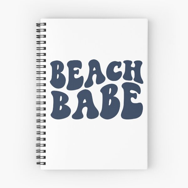 Item preview, Beach Babe Navy Blue Retro Graphic Bridal Party Gifts for Bachelorette Party designed and sold by mysticblvd.