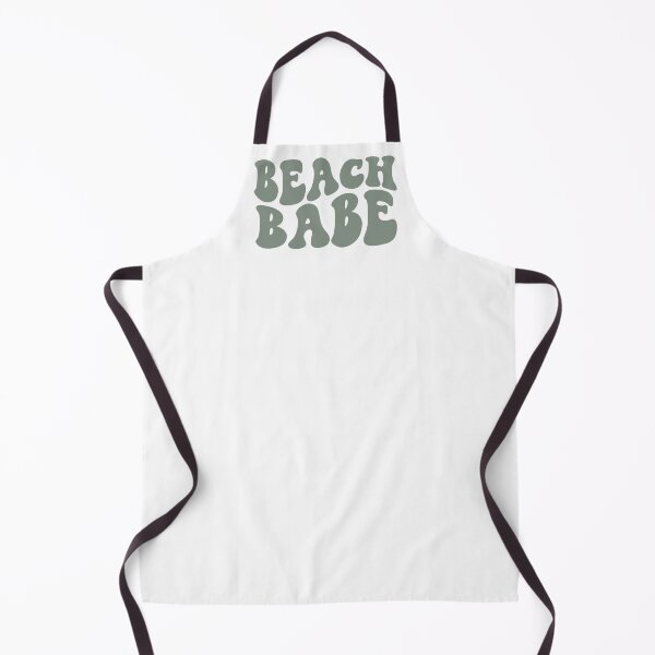 Item preview, Beach Babe Sage Green Retro Graphic Bridal Party Gifts for Bachelorette Party designed and sold by mysticblvd.
