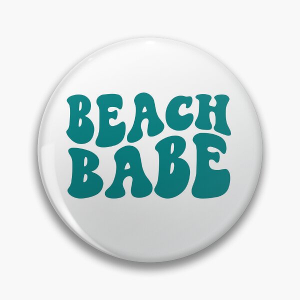 Item preview, Beach Babe Teal Retro Graphic Bridal Party Gifts for Bachelorette Party designed and sold by mysticblvd.