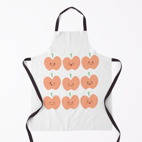 Artikelvorschau, Glückliches rotes Apfelgesicht schüchternes rotes Apfelgesicht Lächelndes rotes Apfelgesicht - Kinder T-Shirt entworfen und verkauft von namonstudio.