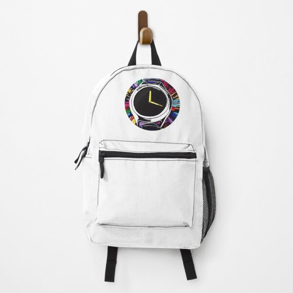 Item preview, Colored watch with gold hands, round format designed and sold by Flairh-Art.