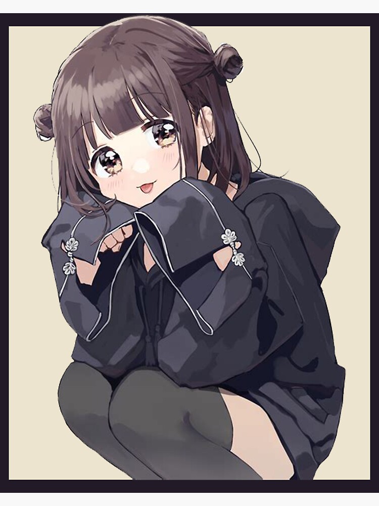 Menhera Kurumi-chyperactive idol girl with a cute chibi cat