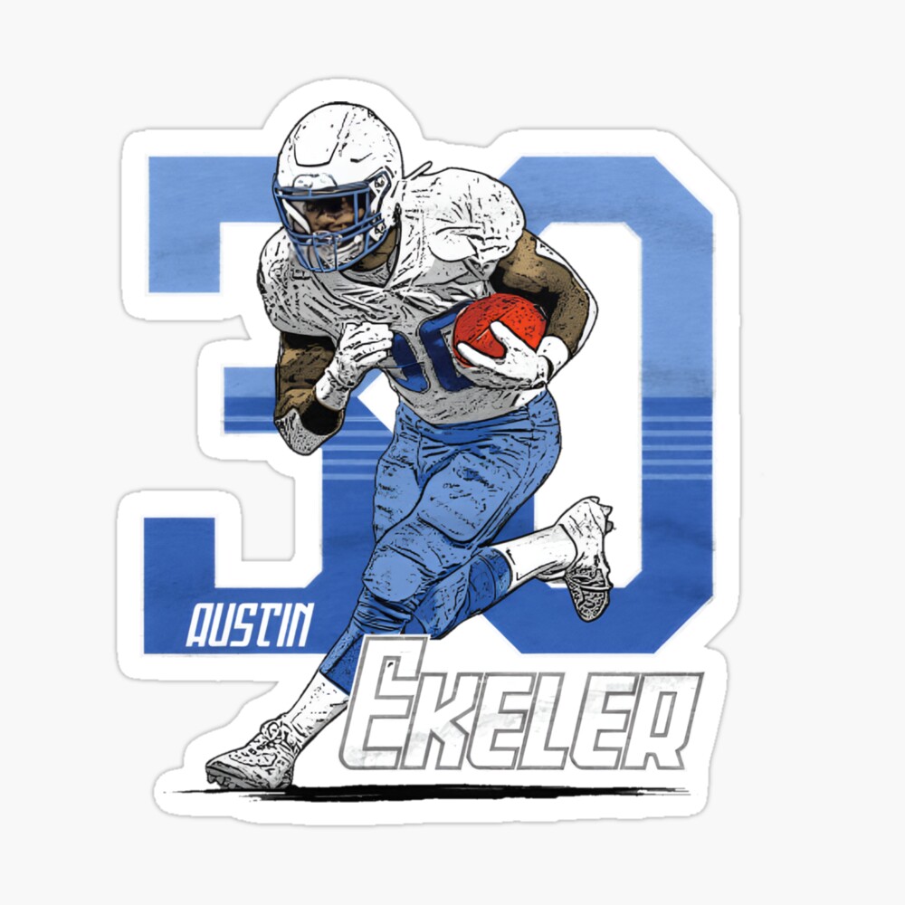 Nike Youth Los Angeles Chargers Austin Ekeler #30 Blue T-Shirt