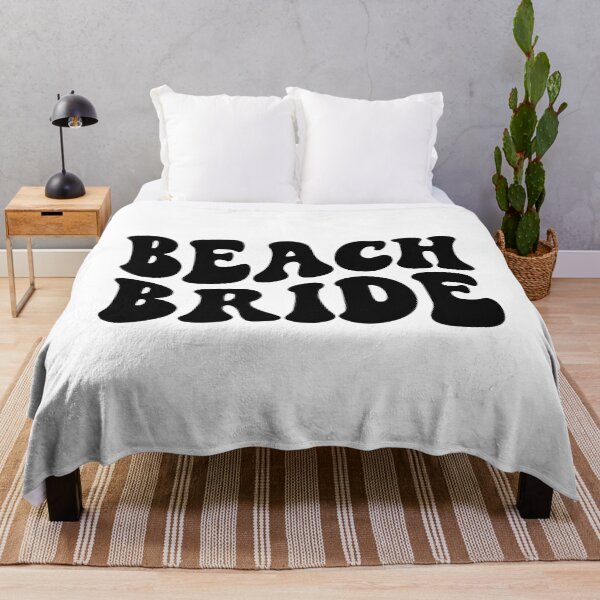 Item preview, Beach Bride Black Retro Graphic Bridal Party Gifts for Bachelorette Party designed and sold by mysticblvd.