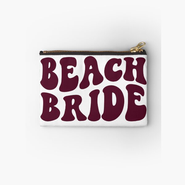 Item preview, Beach Bride Burgundy Retro Graphic Bridal Party Gifts for Bachelorette Party designed and sold by mysticblvd.