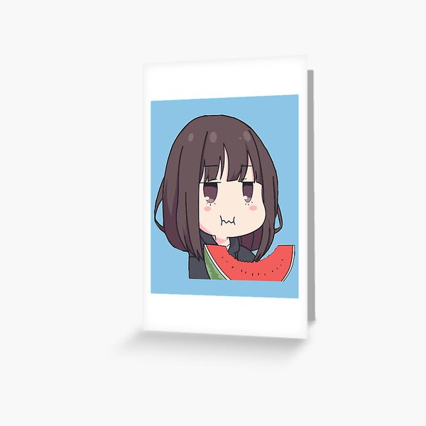 Cute girl menhera kurumi Greeting Card for Sale by Julia-Jeon