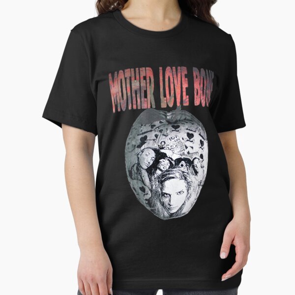 Item preview, mother love bone Fitted Scoop T-Shirt designed and sold by marikadoodles.