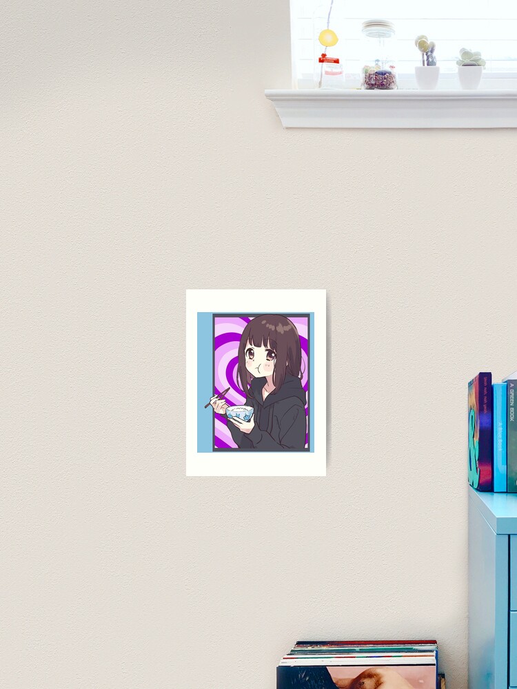 Menhera Kurumi-chyperactive idol girl with a cute chibi cat persona, on a  Neo Venus Ark adventure Art Board Print for Sale by ManaliTen