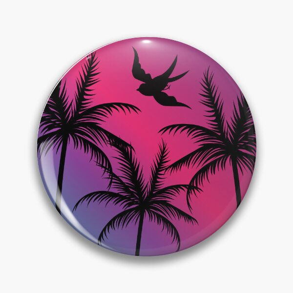 Item preview, Palm trees silhouettes  designed and sold by courtney petersen.
