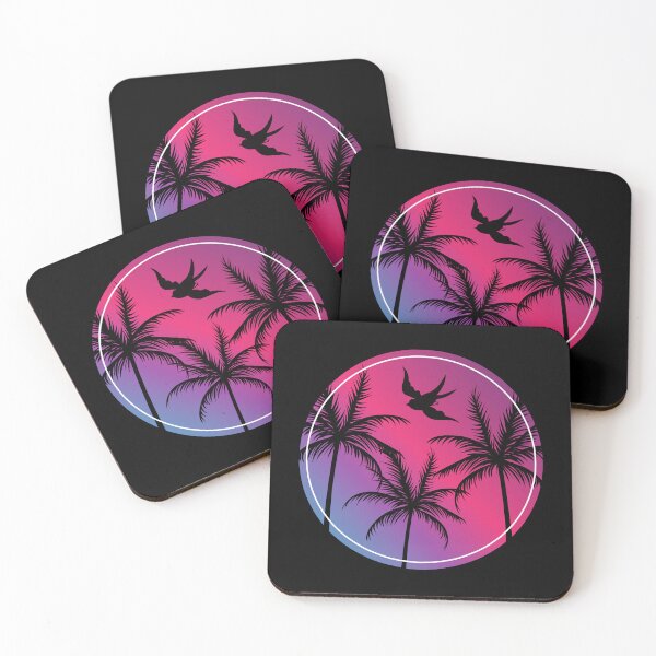 Item preview, Palm trees silhouettes  designed and sold by courtney petersen.