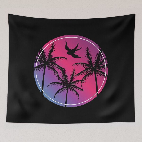 Item preview, Palm trees silhouettes  designed and sold by courtney petersen.