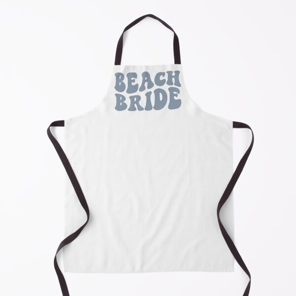 Item preview, Beach Bride Dusty Blue Retro Graphic Bridal Party Gifts for Bachelorette Party designed and sold by mysticblvd.