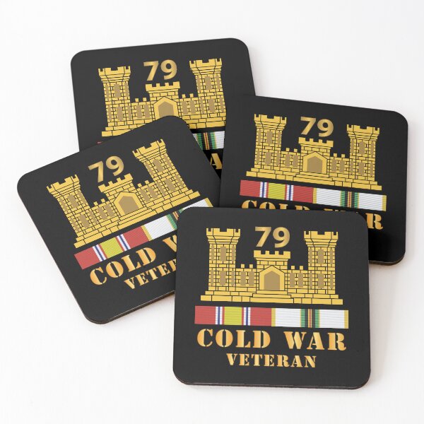 Item preview, Army - 79th Engineer Battalion - ENG Branch - Cold War Veteran w COLD SVC X 300 designed and sold by Military Insignia Products.