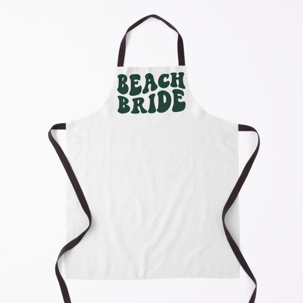 Item preview, Beach Bride Emerald Green Retro Graphic Bridal Party Gifts for Bachelorette Party designed and sold by mysticblvd.