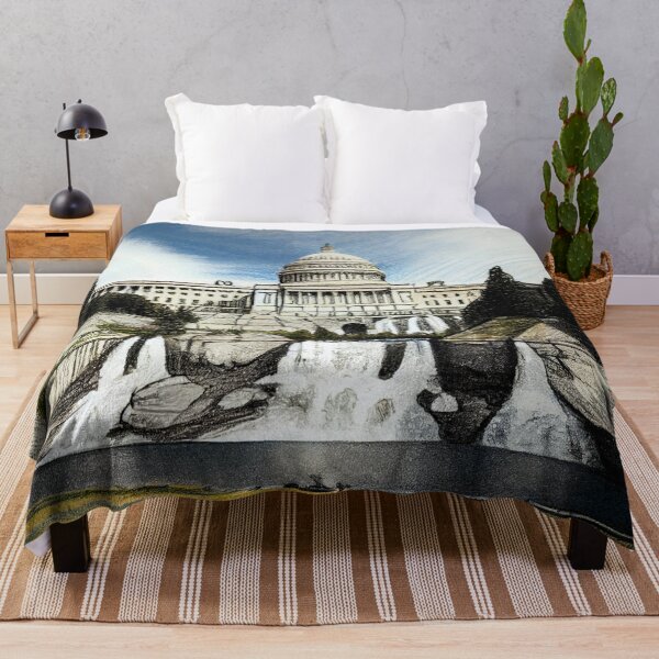 Item preview, Washington DC (reimagined) IX (US Capitol) designed and sold by BelowHorizon.