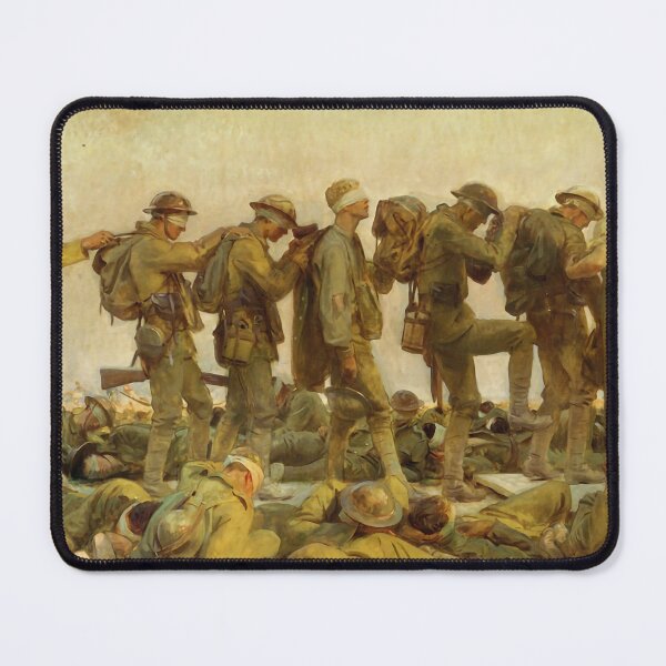 Item preview, John singer sargent Gassed designed and sold by TeeARTHY.