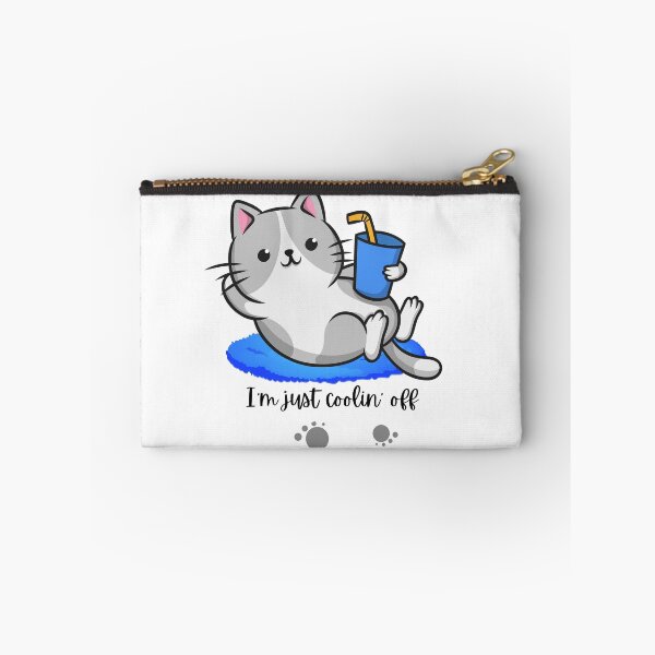 Item preview, Funny Cat Gifts: I'm Just Coolin' Off. designed and sold by BobbyTee Merch.