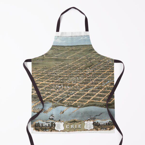 Item preview, Erie, Pennsylvania (1870) designed and sold by allhistory.