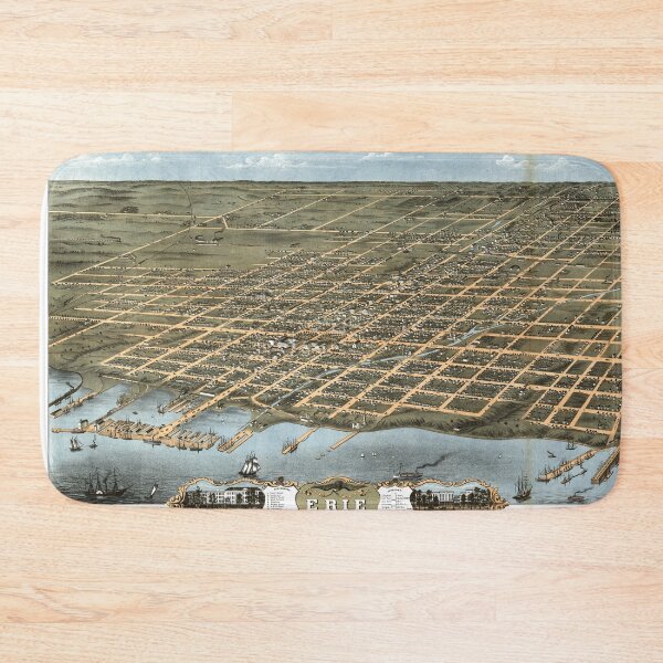 Item preview, Erie, Pennsylvania (1870) designed and sold by allhistory.