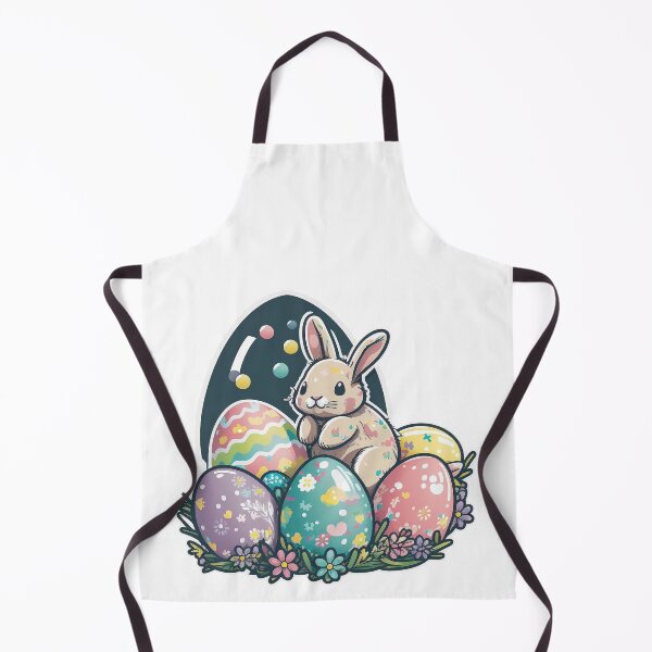 Item preview, Easter Bunny: Colorful Eggs designed and sold by TiloaiCreations.