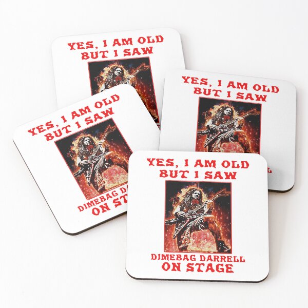 Item preview, yes-i-am-old-but-i-saw-dimebag-darrell-on-stage Classic T-Shirt designed and sold by marikadoodles.