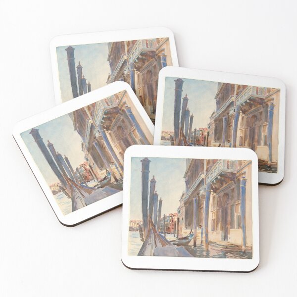 Item preview, John singer sargent Gondola Moorings on the Grand Canal designed and sold by TeeARTHY.