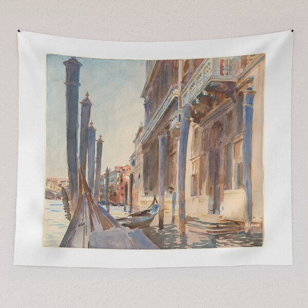 Item preview, John singer sargent Gondola Moorings on the Grand Canal designed and sold by TeeARTHY.