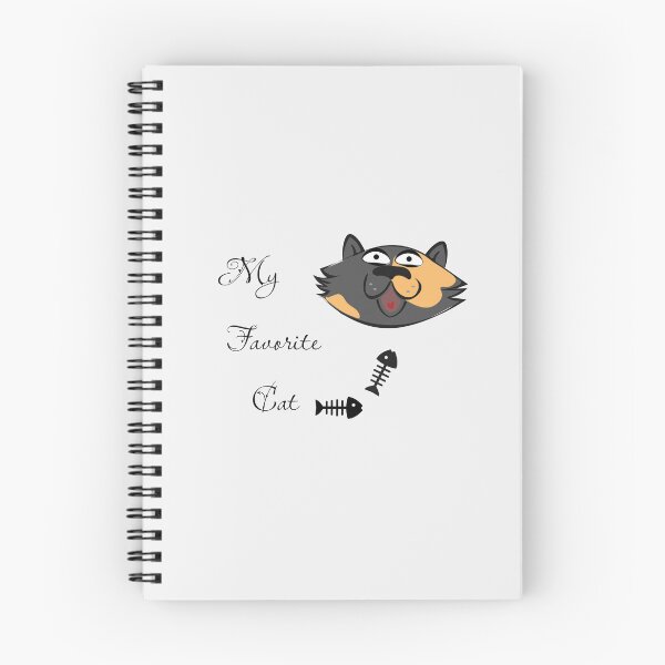 Item preview, Digital Art Hand-drawn. Fun Cat' Story. My Favorite Cat designed and sold by DigiPicStock.