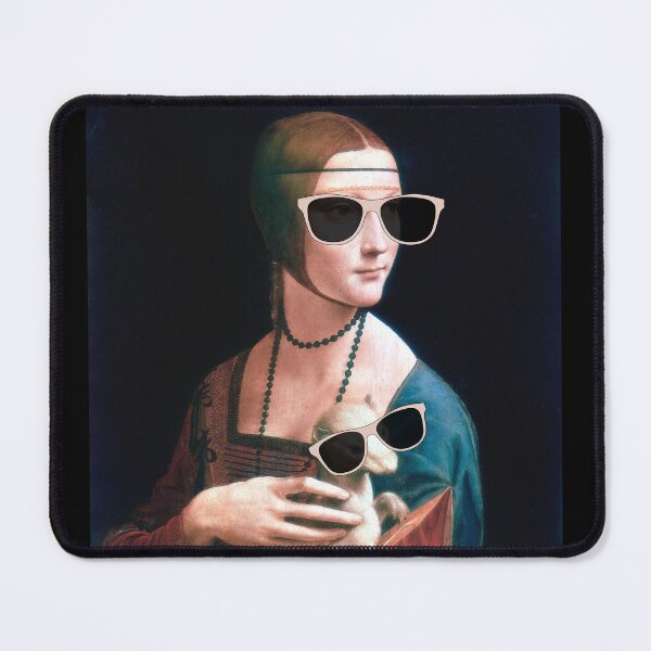 Item preview, Lady with an Ermine (in sunglasses) designed and sold by CastlesClassics.