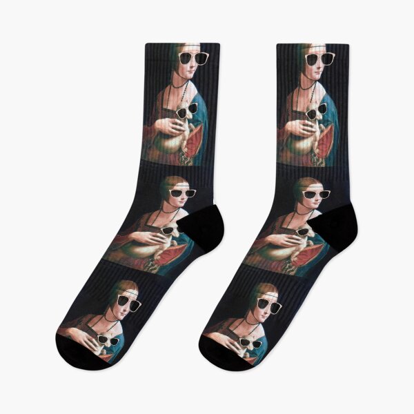 Item preview, Lady with an Ermine (in sunglasses) designed and sold by CastlesClassics.