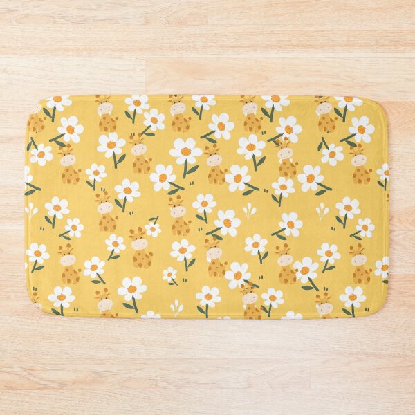 Item preview, Floral Giraffe , cute giraff with small white flowers pattern designed and sold by bestsalernow.